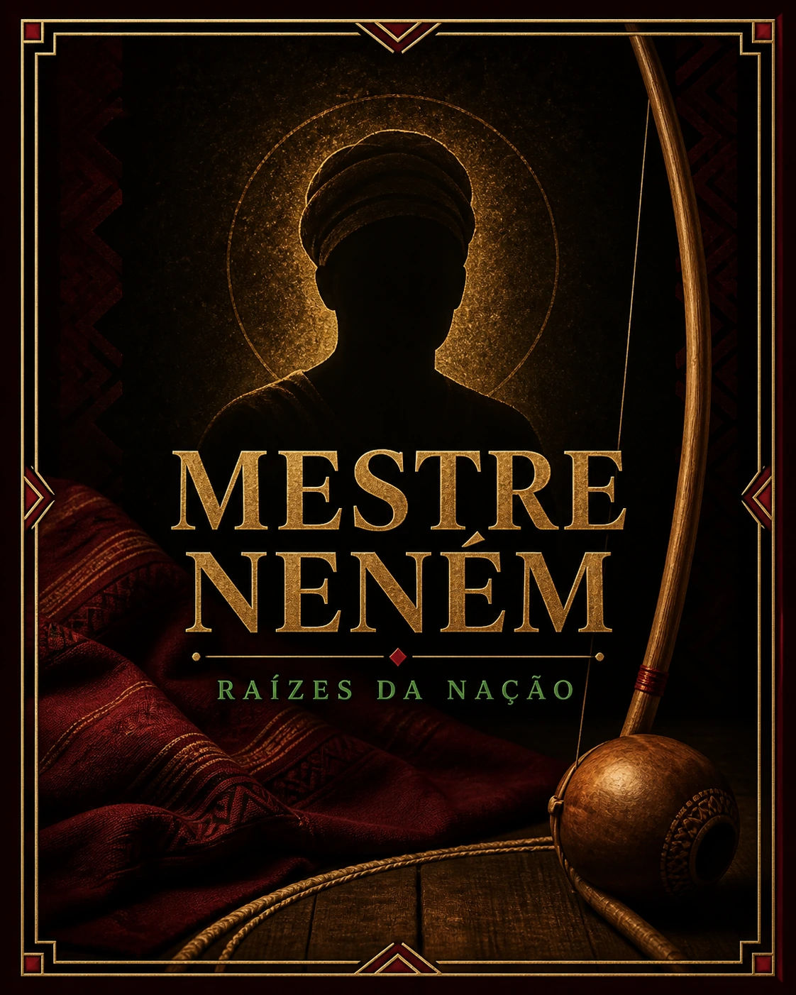 Representação memorial simbólica de Mestre Neném, sem retrato histórico confirmado